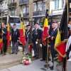 Devant le monument du Général Tombeur de Tabora à St Gilles 