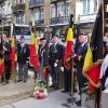 Vooraan het monument van Generaal Tombeur van Tabora te St Gillis